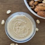 Jar of Peanut Butter From above