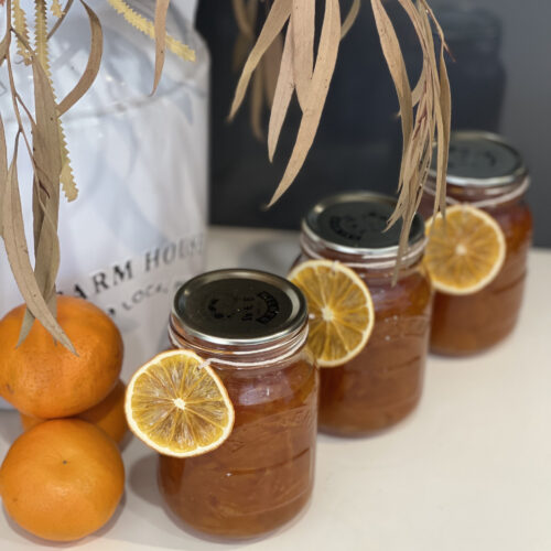 Homemade Mandarine Marmalade